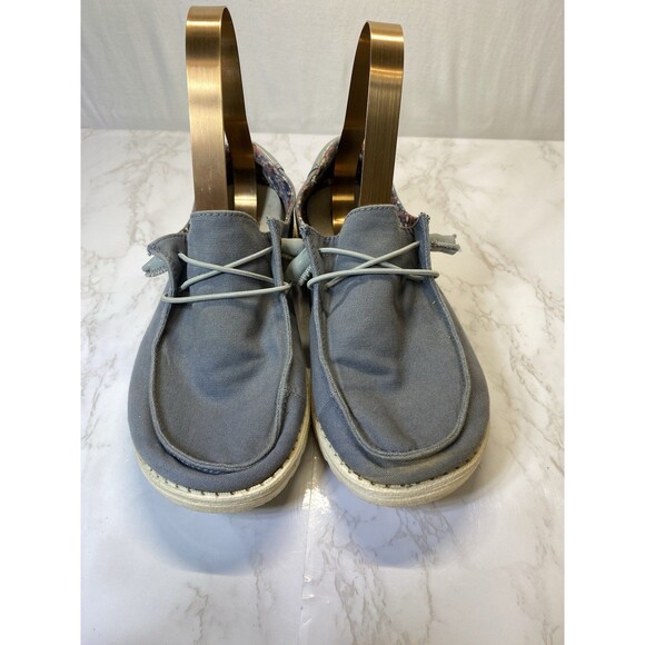 Hey Dude Wendy Citadel Blue Shoes Women Size 9 - Picture 6 of 7